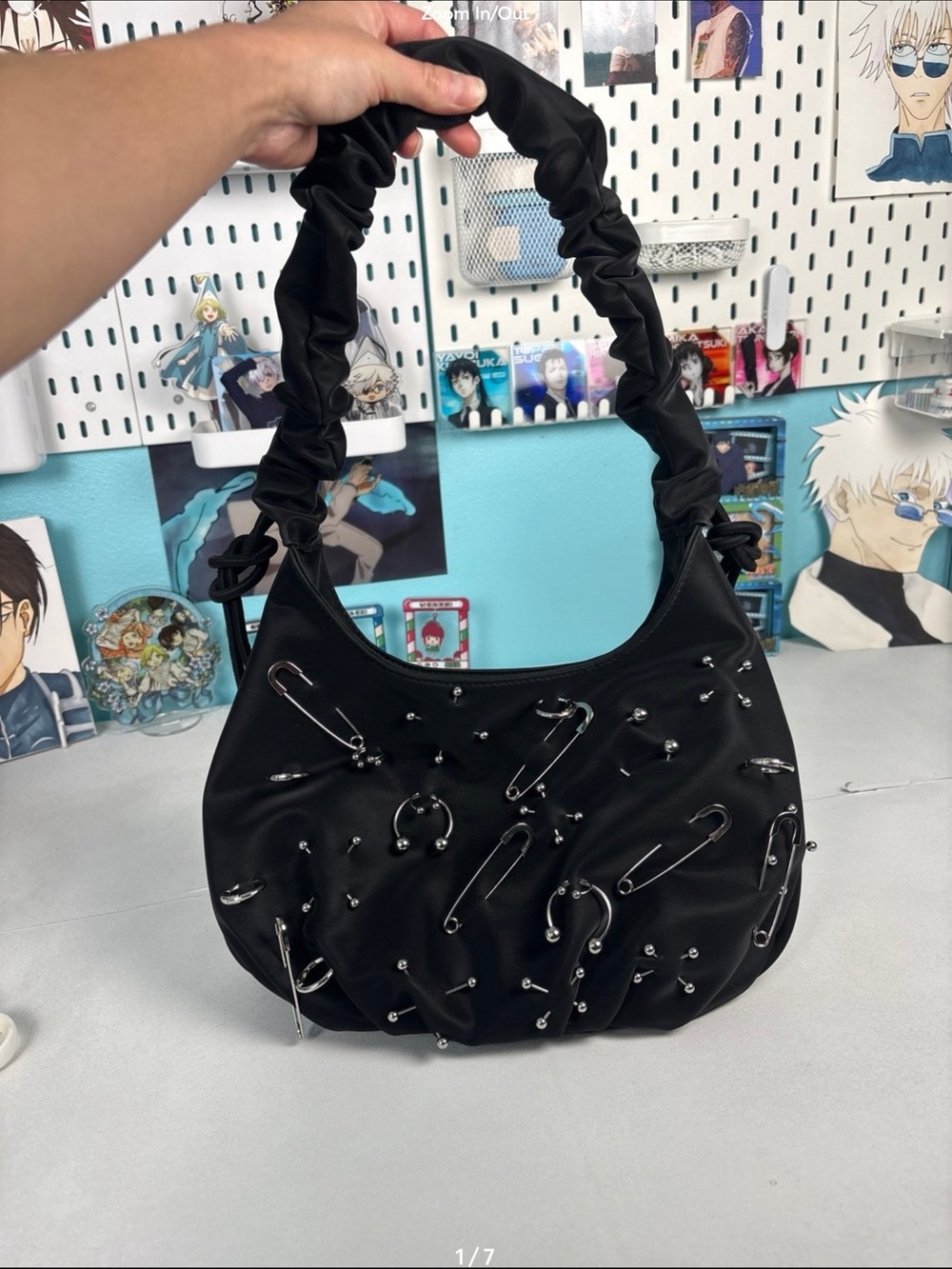 Wicked misfit vexia pierced shoulder bag
